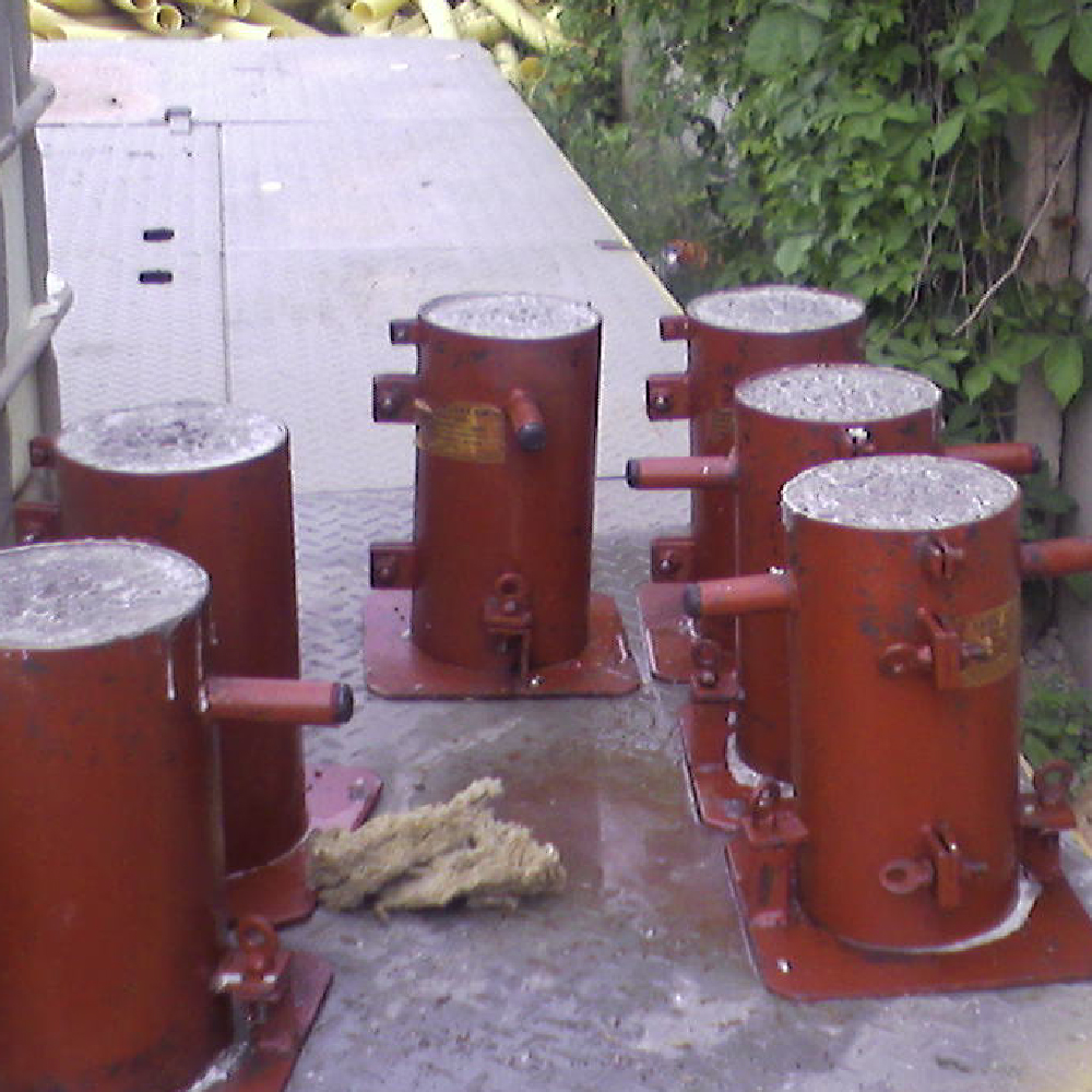 Éprouvettes pour prélèvements à béton